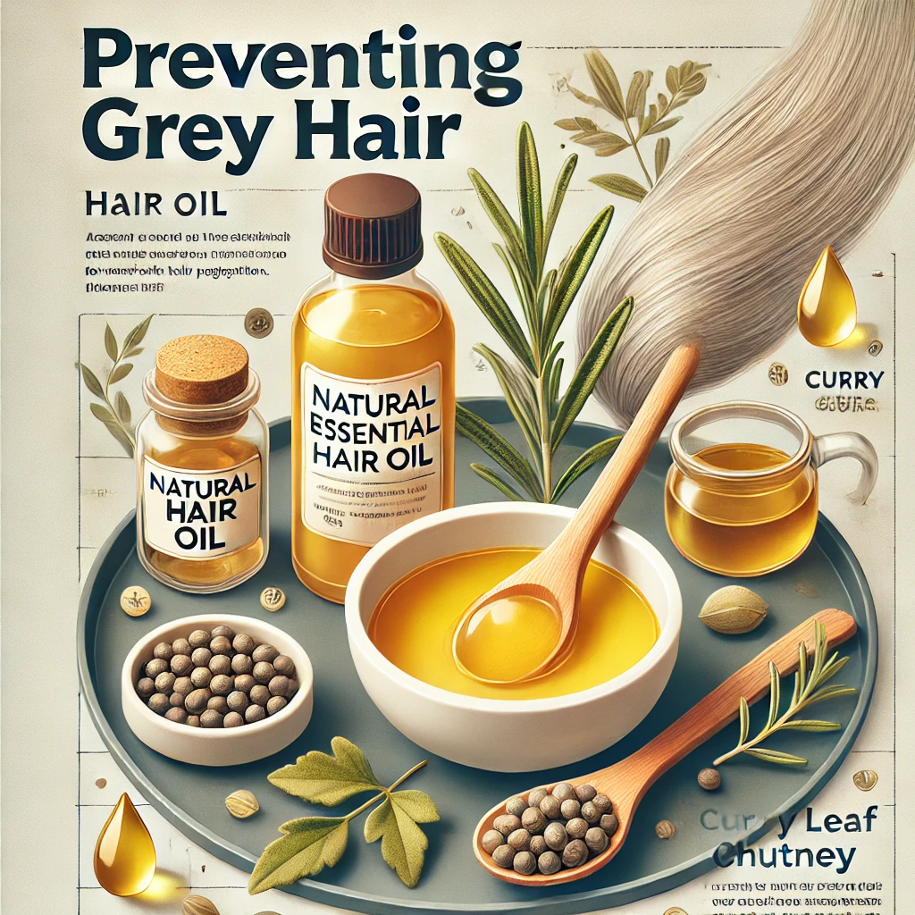 Preventing grey hair