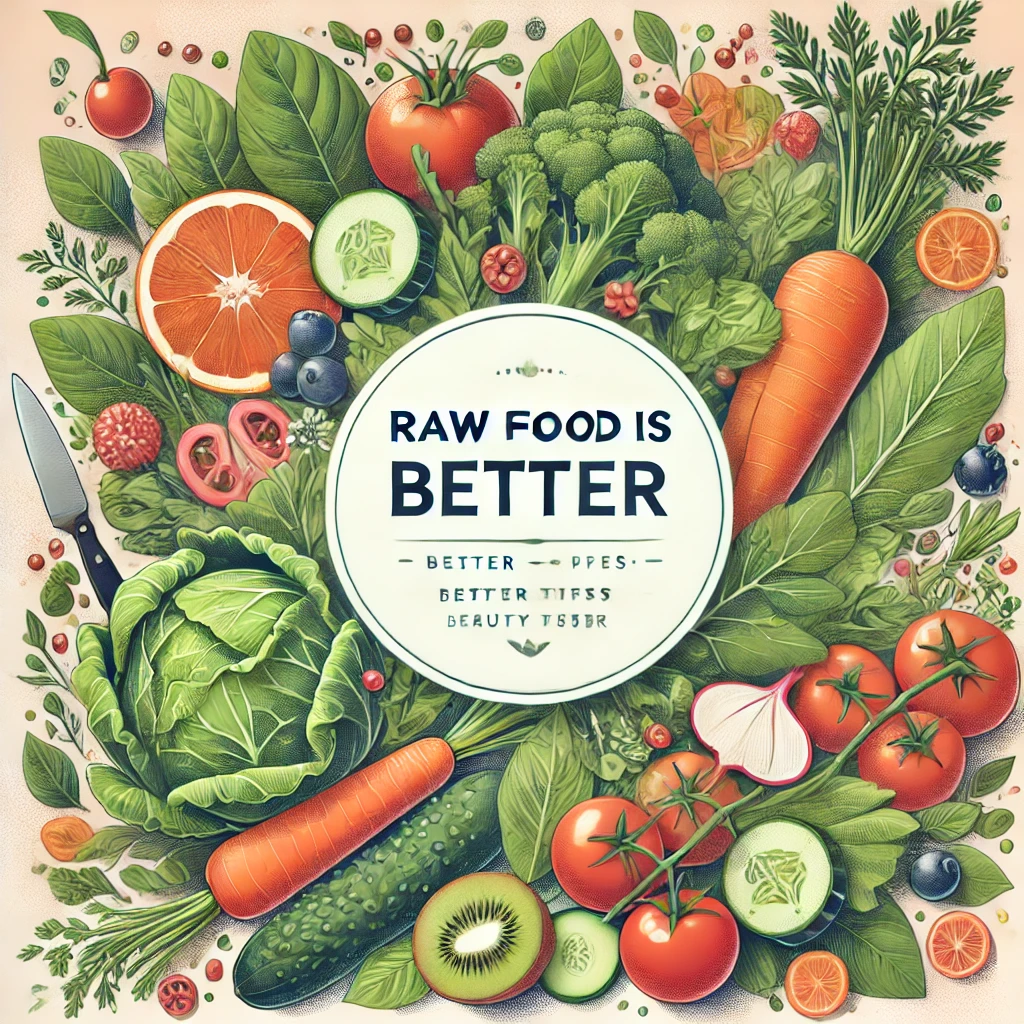 Raw food is better